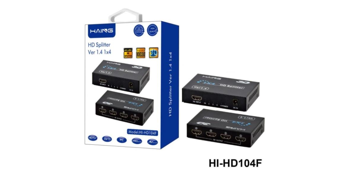 HDMI SPLITTER 1*4 HAING